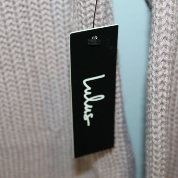 NWOT Lulus Sexy Back Backless Sweater HW7344 - Picture 4 of 8